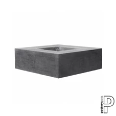 Jumbo Seating Square, Grey / L 140 x B 140 x H 47,5 cm; 223 Liter