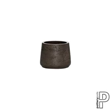 Patt, S, Chocolate Washed / Ø 13,5 x H 11 cm; 1 Liter